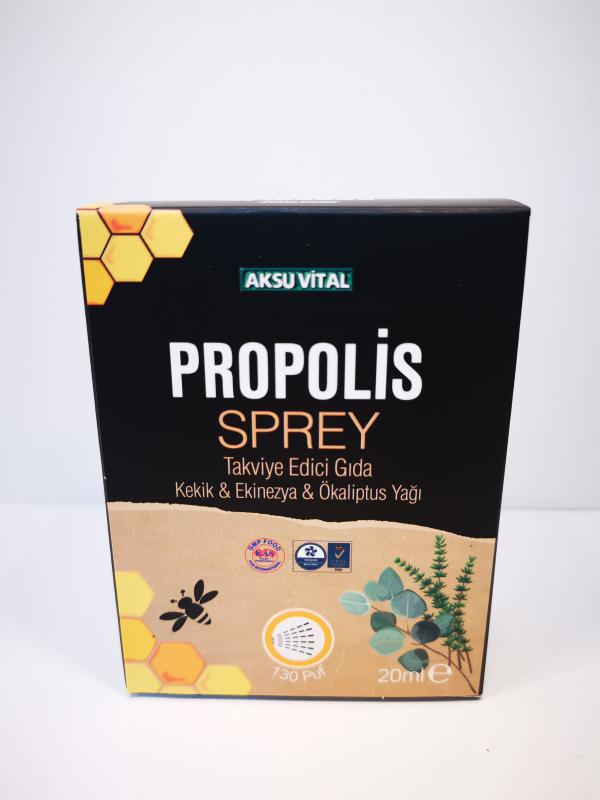 AKSUVTAL PROPOLS SPREY TAKVYE EDC GIDA 130 PUF 20ML