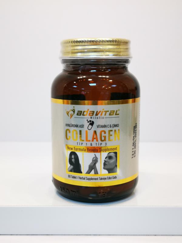 ADAVTAL COLLAGEN TP 1 & TP 3 60 TABLET TAKVYE EDC GIDA