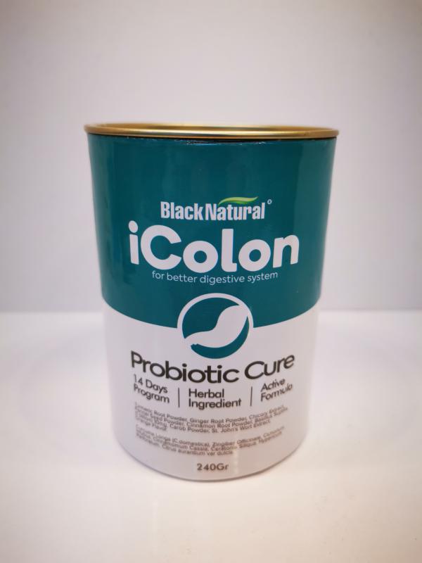 BLACK NATURAL COLON PROBOTC CURE  240GR