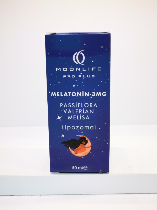 MOONLFE PRO PLUS MELATONN-3MG PASFLORA VALERAN MELSA LPOZOMAL 50ML