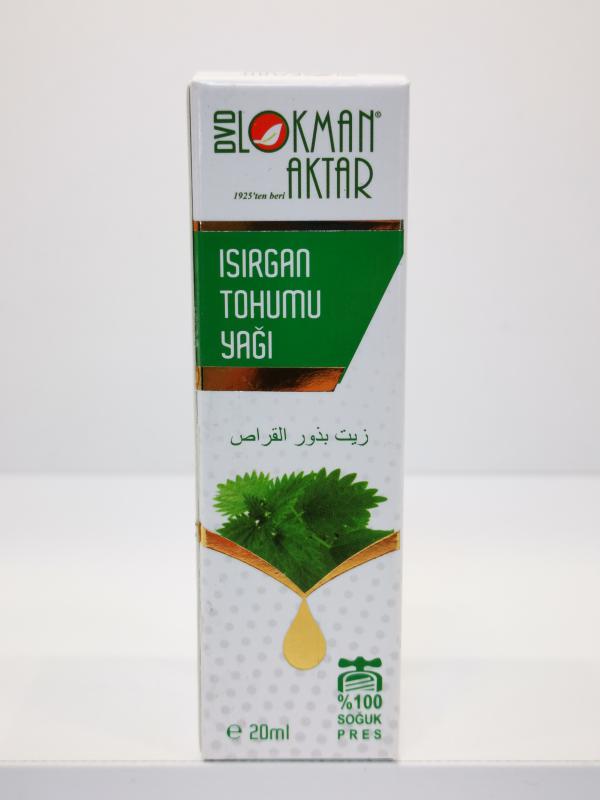 LOKMAN AKTAR ISIRGAN TOHUMU YAI %100 SOUK PRESS 20ML